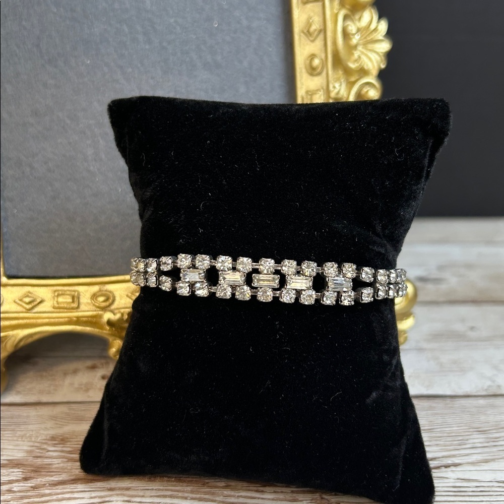 Vintage Rhinestone Bracelet